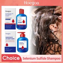 Shampoo al solfuro di selenio Pulizia profonda Rimuovi la forfora Ridurre il cuoio capelluto Prurito Equilibrio Olio Rafforzare le radici dei capelli Shampoo per capelli soffici