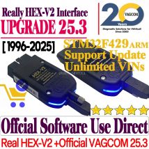2025 NEUESTE V25.3 VAG COM HEX V2 USB-Schnittstellen-SCANNER-KABEL FÜR VW AUDI Skoda Seat AUTO COM