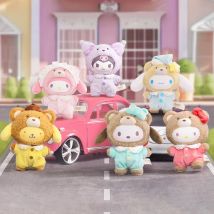Toptoy Latte Vinyl Plüsch Blind Box Lomi Doll Serie Cooler Anhänger Geschenk für Mädchen Geburtstagsüberraschungen Trendiges Sammlerspielzeug