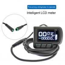 EN06 Elektrische Fahrrad Meter LCD Display Fahrräder Instrument mit USB Power Farbbildschirm Smart Speed Monitor Radfahren Zubehör