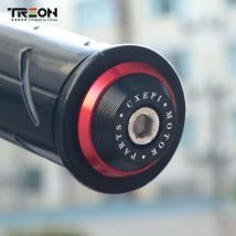 2024 Universal Modifikation Griff Schutz Stecker Zubehör Motorrad CNC Griff Bar End Gewicht Lenker Griffe Kappe