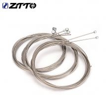 ZTTO bicicletta in acciaio inox cambio interno filo freno MTB bici da strada cambio zinco cappotto all'interno della linea del cavo 2100mm cambio deragliatore