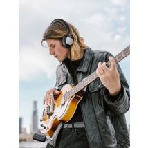 Lekato Guitar Plug Amp Pa-1 Headphone Mini Amplifier Speakers Combo Amplifier Acoustic Electric Bass Sound Pedal Board Delay H8