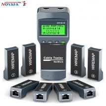 Noyafa NF-8108M Cable tracker Professional Network Cable Tester LCD Display Measure Length Wiremap Tester Network Tools