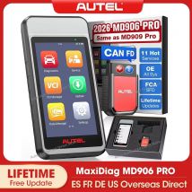 Autel MaxiDiag MD906 PRO Auto-Diagnose-Scan-Tool, OBD2-Codeleser, unterstützt CANFD11+-Dienste, aktualisiert von MD808PRO MaxiCheckPRO