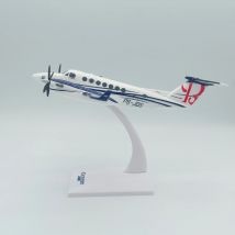 Scala 1/75 KingAir350i Business Jet miniatura pressofuso ABS ingegneria plastica modello aereo Souvenir collezioni giocattoli per ragazzi