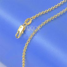 1 Stück Damen High Jewelry 18 K Gold Perle Kreuz Kette Halskette Charm 16–30 Zoll