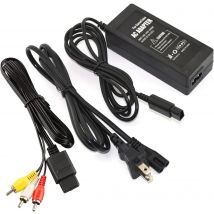 Alimentatore CA per Gamecube, cavo composito AV compatibile con la console Gamecube NGC