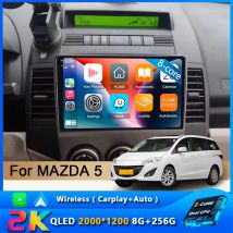 Android 15 System Für MAZDA 5 2005 2006 2007 2008 2009 2010 Auto Multimedia Autoradio Stereo Carplay 2 Din IPS Bildschirm