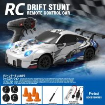 Rc Drift Auto 1/24 4Wd Fernbedienung Auto Hohe Geschwindigkeit mit Led-Licht 2,4G Radio Gesteuert Mini Racing auto Modell Junge Spielzeug Geschenk