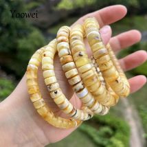 Real Amber Bracelets for Women Gift Wholesale Unique 100% Original Handmade Dividers 2025 New Natural Baltic Stone Diy Jewelry