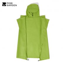 MOBI GARDEN Impermeabile Impermeabile Antipioggia Leggero Portatile Unisex Campeggio Escursionismo Moto Ciclismo Tour Zaino in spalla Bici Bi