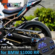RTAMO Gr5 Titan Schrauben Kettenrad Mutter Hintere Pedal Bremsscheibe Bremssattel Pin Hinterachse Motoröl für BMW S1000RR Modifikation Reparatur