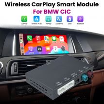 Wireless Carplay Android Auto Lossless Installation For BMW 5 6 7 Series F01 F02 2013-2015 CIC System Rear Camera CarPlay Module