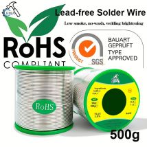 1 szt. 20g/50g/100g/200g/500g bezołowiowy drut lutowniczy 0.5-1.0mm bezołowiowy bezołowiowy rdzeń kalafoniowy do lutowania elektrycznego RoHs