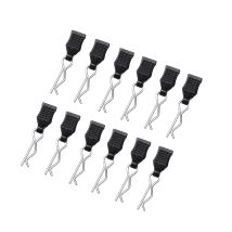 MJX 16101 16102 MJX 16208 16209 16210 M001 HBX 16889 12 pezzi Corpo Shell Clip Pin con supporto di fissaggio 1/16 RC Ricambi auto Accessori