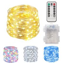 5M-30M LED String Lights Christmas Tree Fairy Lights USB Battery Remote Garland Copper Wire LED Lamp for Wedding Party Decor