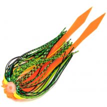 3/5 Stück 88 Stränge Ersatz-Jig-Röcke mit Schwanz, Silikon-Angel-Regenschirm-Röcke für Spinnerbaits Buzzbaits Spinner