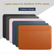 WiWU Laptop Sleeve Case dla MacBook Air 13 M2 A2681 Ultracienkie skórzane etui na notebooka dla