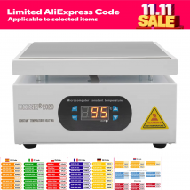 Płyta grzewcza do lutowania elektrycznego 700/500/350W, płyta grzewcza do spawania mikrokomputerowego, stół roboczy do podgrzewania spawarki