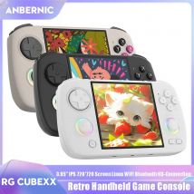 ANBERNIC RG CubeXX Console di gioco portatile 3.95 "IPS 720*720 schermo Linux WIFI Bluetooth connessione HD Console di gioco Video retrò