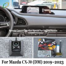 Rückfahrkamera für Mazda CX-30 CX30 2019 2020 2021 2022 2023, Originalbildschirm/HD-Nachtsicht-Rückfahrkamera-Schnittstellen-Kit