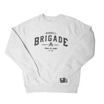 Lang hantel Brigade Männer übergroße Pullover Sport Hoodies Sweatshirts Männer o Hals Langarm lässig Sweatshirt Street Sportswear