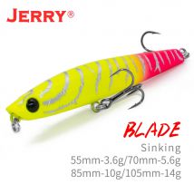 Jerry Blade Sinking Pencil Lure Pesca Salzwasser Süßwasser Harter Köder Tieftauchen 85mm 105mm Kunstköder