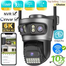 BESDER 15MP Wifi Kamera Outdoor Auto Tracking Multi Bildschirme 10X Digital Zoom PTZ Sicherheit Schutz CCTV Überwachung O-Kam Pro