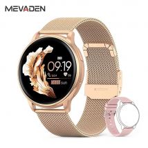 MEVADEN Bluetooth Call Smart Watch donna quadrante personalizzato orologi uomo Sport Fitness Tracker cardiofrequenzimetro Smartwatch per Android IOS Y22