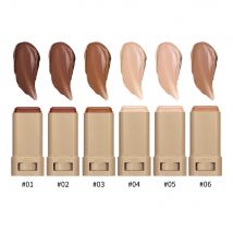 Skin Tint Stick Waterproof Nourishing Solid Tinted Serum Foundation Skin Tint Balm Face Tinted Face Contour Stick Makeup
