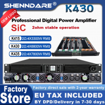 Shenndare 4x2800w Audio profession eller Leistungs verstärker 4 Kanäle 1u Subwoofer Verstärker Klasse D Line Array Lautsprecher Vorverstärker