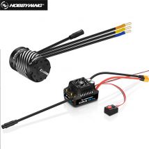Hobbywing EzRun MAX10 G2 80A/140A Waterproof Brushless ESC with 3652/3665 G3 Turbo Inductive Brushless Motor RC for 1/10 RC Car