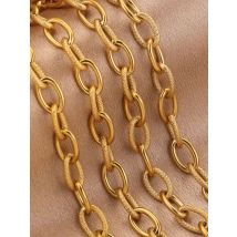 1 Meter 8mm Stainless Steel Texture Cable Chain Thick Rolo Punk Rock Hip Hop for Diy Necklace Bracelet Jewelry Making Material