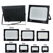 Faretto a LED per luce di inondazione 100W 150W 200W Illuminazione per esterni 6500K Impermeabile Garage Palestra Street Gate Lampade da parete Proiettori AC220V