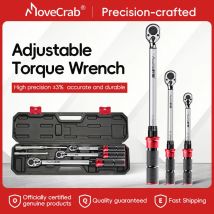 Set di chiavi dinamometriche meccaniche da 3 pezzi 4-165 Ft.lb con 3 aste di prolunga per kit di strumenti di riparazione industriale per auto da bicicletta