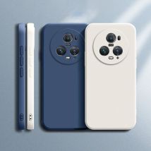 Grundlegende Original Fall für Huawei Ehre Magie 5 Magic5 Pro Lite 5Pro 5Lite 5G Objektiv Schutz Stoßfest Weichen flüssigkeit Silikon Abdeckung