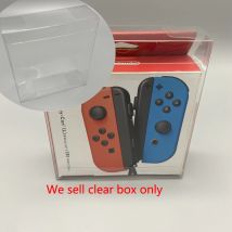 Klare transparente Box für SWITCH NS Joycon Game Controller Display-Aufbewahrung PET-Box