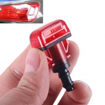 1Pc Rot Kunststoff Auto Heckscheibe Wischer Waschmaschine Wasser Spray Jet Düse für Honda Pilot MK2 2009-2015 76850-SZA-A01 76810-SZAA01