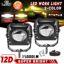CO LIGHT 3" Spot Flood Off Road LED-Lichtleiste 3000K 6000K 12V 24V LED-Arbeitsleuchte für LKW SUV 4WD 4x4 Boot ATV Motorrad UTV