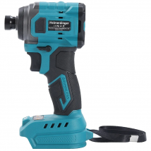 Driver a percussione a batteria senza spazzole Heimerdinger, avvitatore a percussione esagonale da 1/4 di pollice 6,35 mm, coppia elevata 220 N.m a velocità variabile