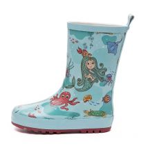 Frühling Kinder Regen Stiefel Herbst Winter Warme Baby Stiefel Jungen Mädchen Schuhe PVC Weich Wasserdicht Cartoon Kinder Stiefeletten SYC002