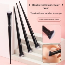 Concealer Make-Up Pinsel Weiche Faser Haar Elegante Schwarz Griff Pulver Rouge Lidschatten Foundation Make-Up Pinsel Schönheit Werkzeug