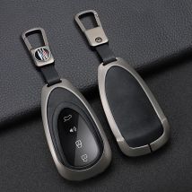 Car Key Cover Shell Fob For WEY 23 Coffee 01 Latte DHT-PHEV WEY 07 80 Car Key Protective Case Shell Keychain Accessories