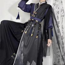 Chinesische Traditionelle Hanfu Kleidung Männer Vintage Hanfu Cosplay Kleidung Mann Japanische Samurai Paar Alte Folk Hanfu Set