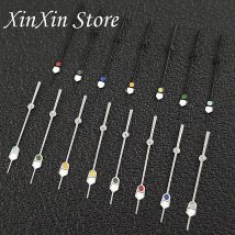 62MAS NH35 Sekundenzeiger 13MM C3 Grün Leuchtzeiger Modifizieren Taucheruhr Zubehör Geeignet für NH34 NH35 NH36 4R 7S Uhrwerk