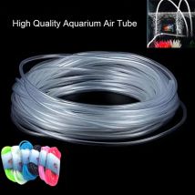 4 * 6mm Silikonowy akwarium 1m / 3m / 5m / 10m Wąż pompy tlenowej Bańka powietrzna Kamień Akwarium