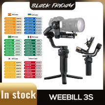 ZHIYUN Weebill 3S ufficiale Weebill 3S fotocamera stabilizzatore cardanico palmare a 3 assi per fotocamere Mirrorless DSLR per Sony Canon Panasonic Nikon