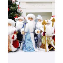 Big Santa Claus Figure Christmas Electric Santa Plush Toys Clause Christmas Decoration for Home Christmas Ornaments Snow Maiden