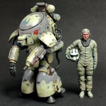 1/35 Mars Pilot, Mecha, Resin-Modellfigur, GK, Science-Fiction-Thema, unmontierter und unbemalter Bausatz